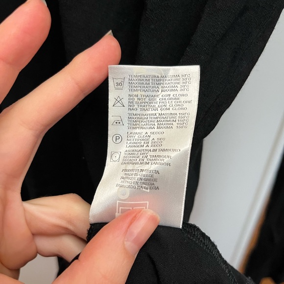 VERSACE Mens large long sleeve sweater black - Picture 5 of 6